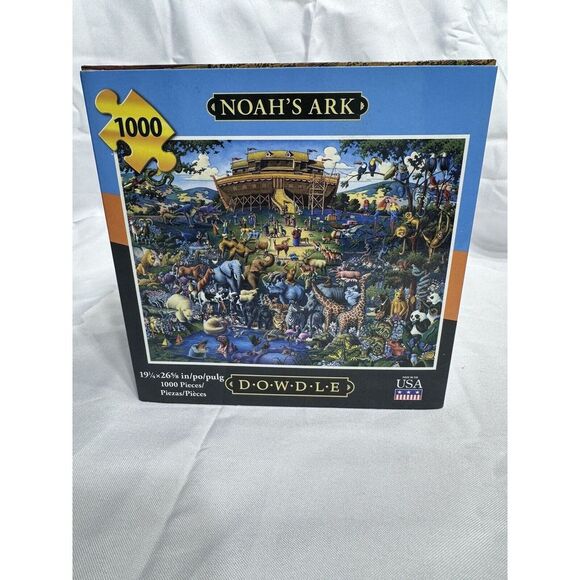 Other - DOWDLE "NOAH'S ARK" RARE PUZZLE 1000 pieces--SEALED NEW IN‎ BOX